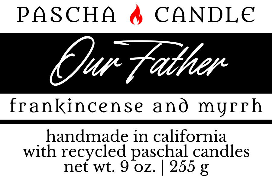 Our Father Candle