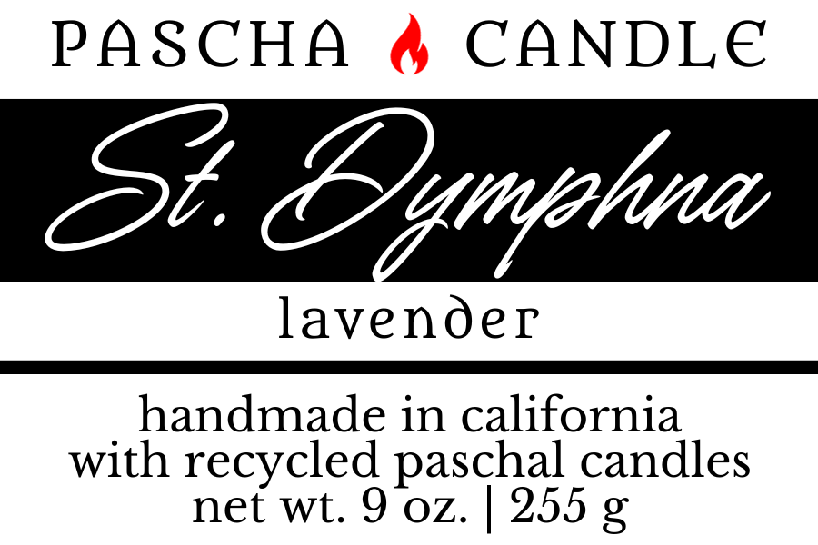 St. Dymphna Candle