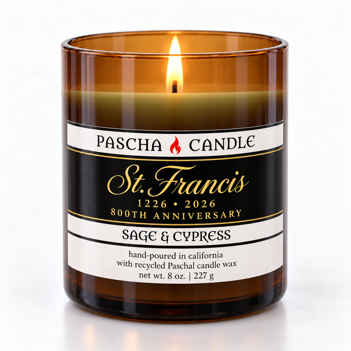 St. Francis Candle