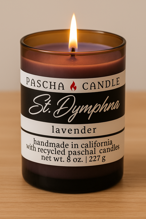 St. Dymphna Candle