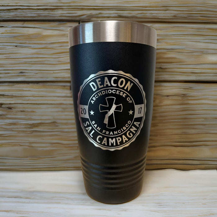 20oz Personalized Deacon Tumbler