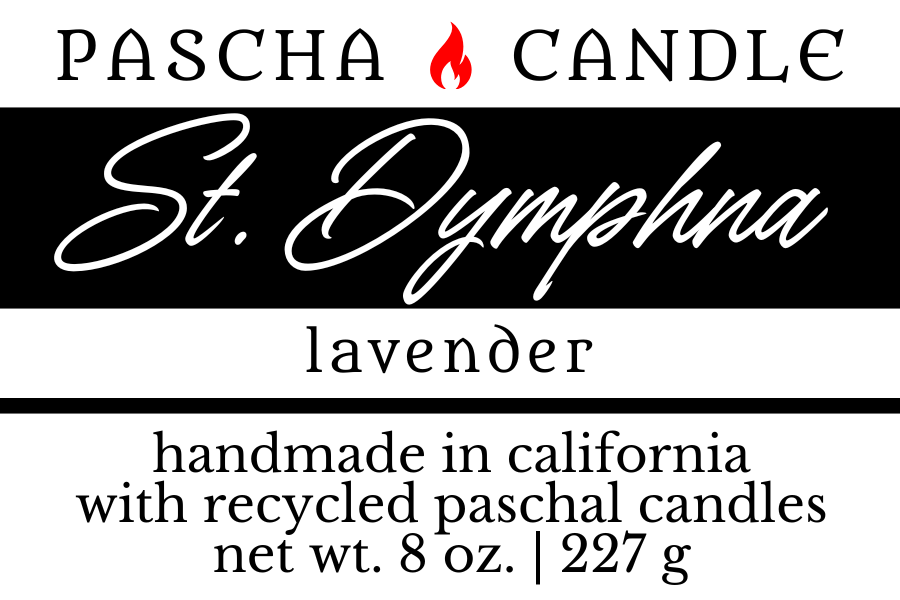 St. Dymphna Candle