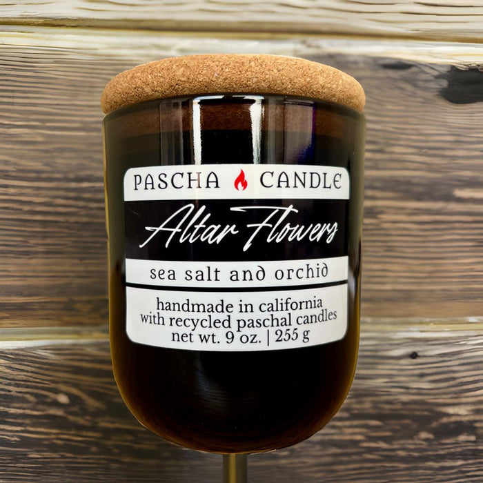 Altar Flowers Candle